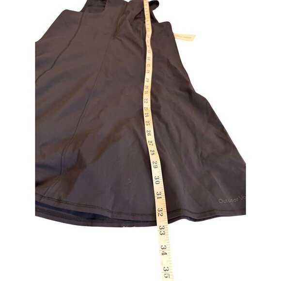 Outdoor Voices Womens Sleeveless Black Zoom Bloom Dress Size Medium NWT - Picture 8 of 10